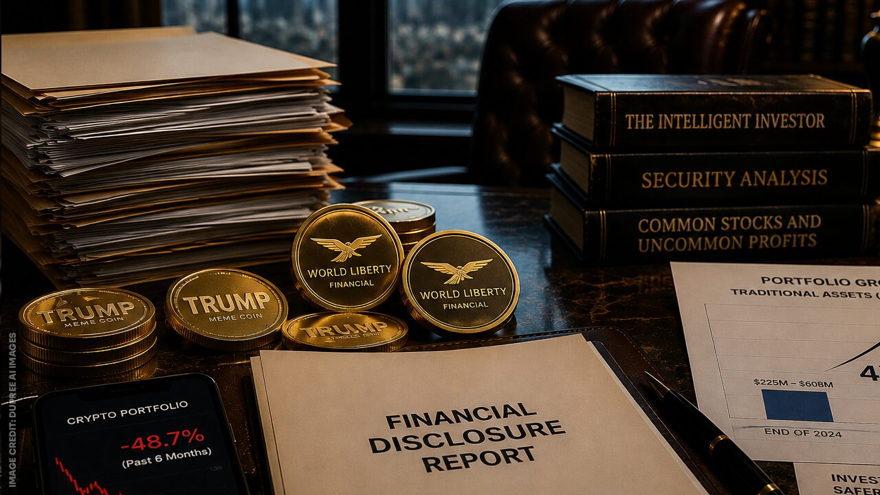 Trump Banked Crypto Millions, Then Bet on Stocks Instead